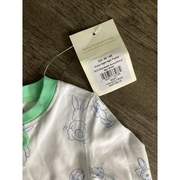 TBBC KNOX'S NIGHT NIGHT - BOARDWALK BUNNY w/ GRACE BAY GREEN - Picture 3 of 5